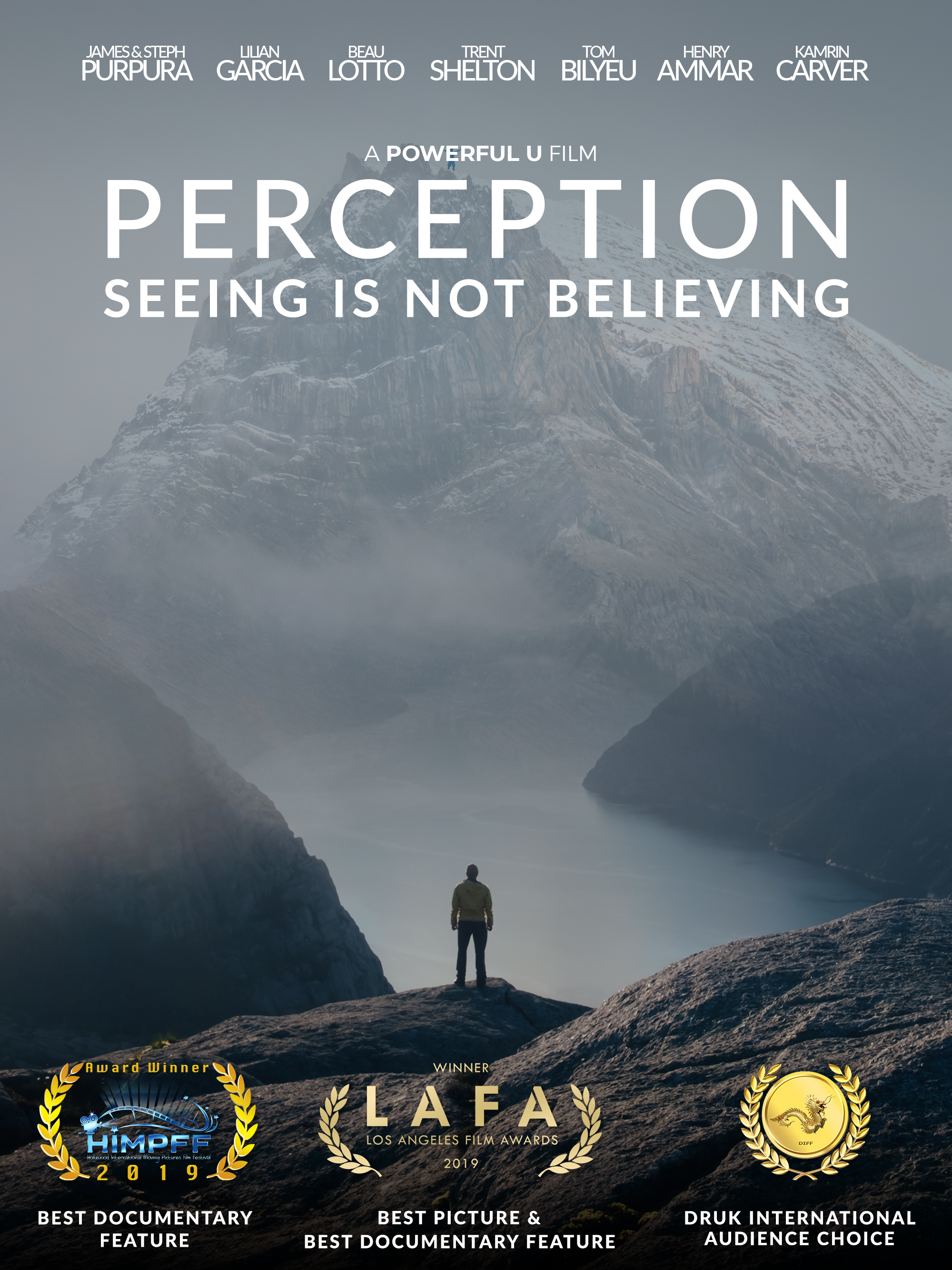 Award-winning documentary 'Perception: Seeing Is Not Believing' by Powerful-U Creator/Director James Purpura