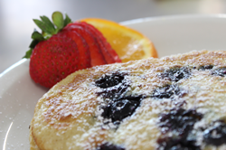 Blueberry Pancakes -- light and fluffy home made secret recipe!