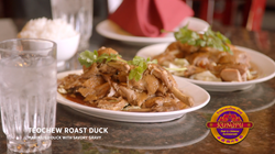 TEOCHEW ROAST DUCK featured on No Passport Required Season 2 with Marcus Samuelsson at Kung Fu Thai & Chinese Restaurant in Las Vegas, LV