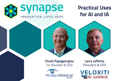 image of Synapse Summit announcement for WorldWatch Plus and Veloxity AI Works