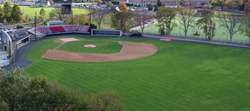 Newly renovated baseball facilities at Fairfield University in Connecticut.