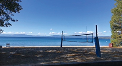 One day per session campers will go to Incline Village’s Ski Beach for sand volleyball training and optional swimming.