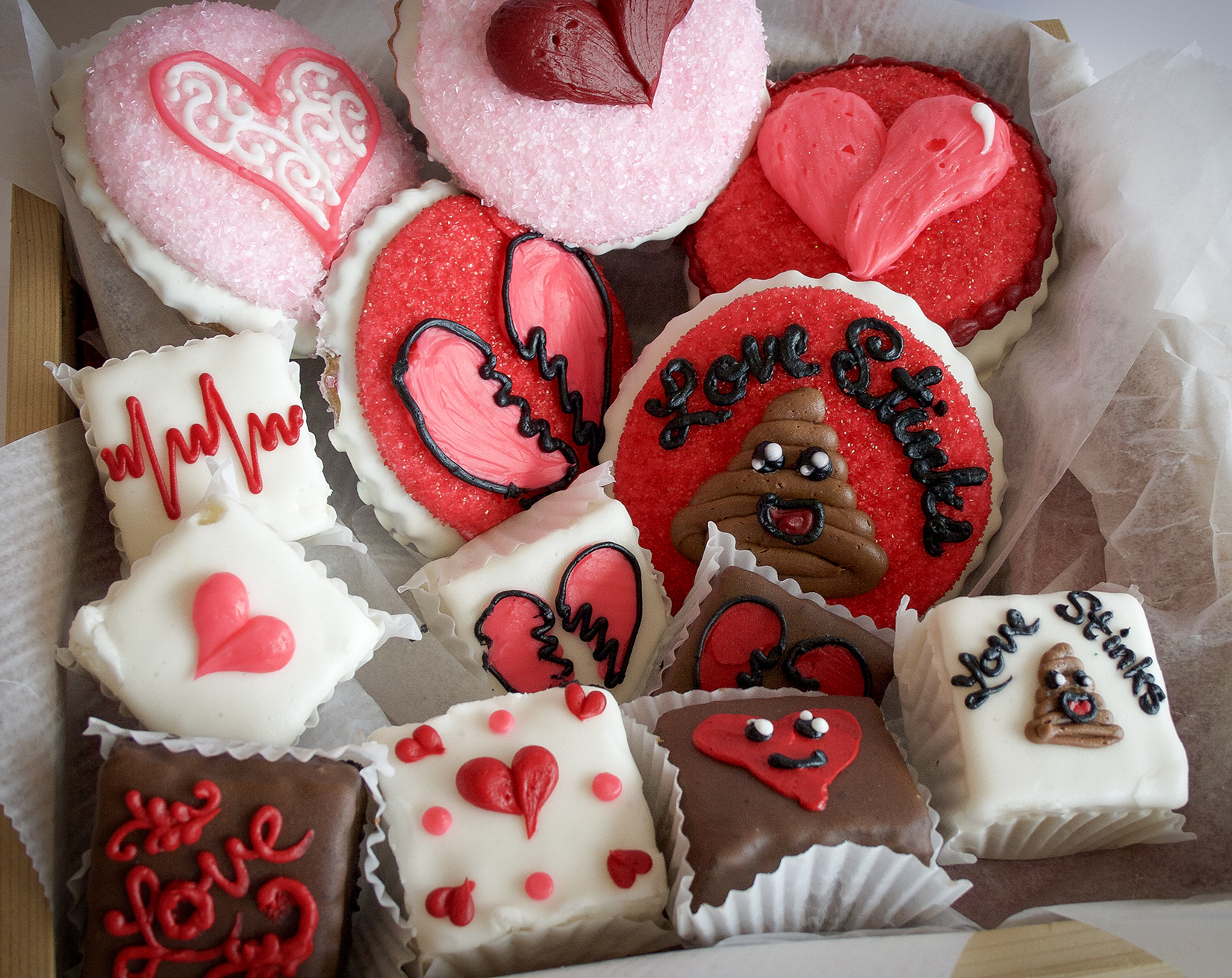 Valentines Day, Anti-Valentines Day or Single Awareness Day (SAD) - there is something for everyone at Three Brothers Bakery