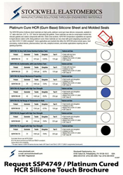 SSP4749 / Platinum Cured HCR Silicone Touch Brochure