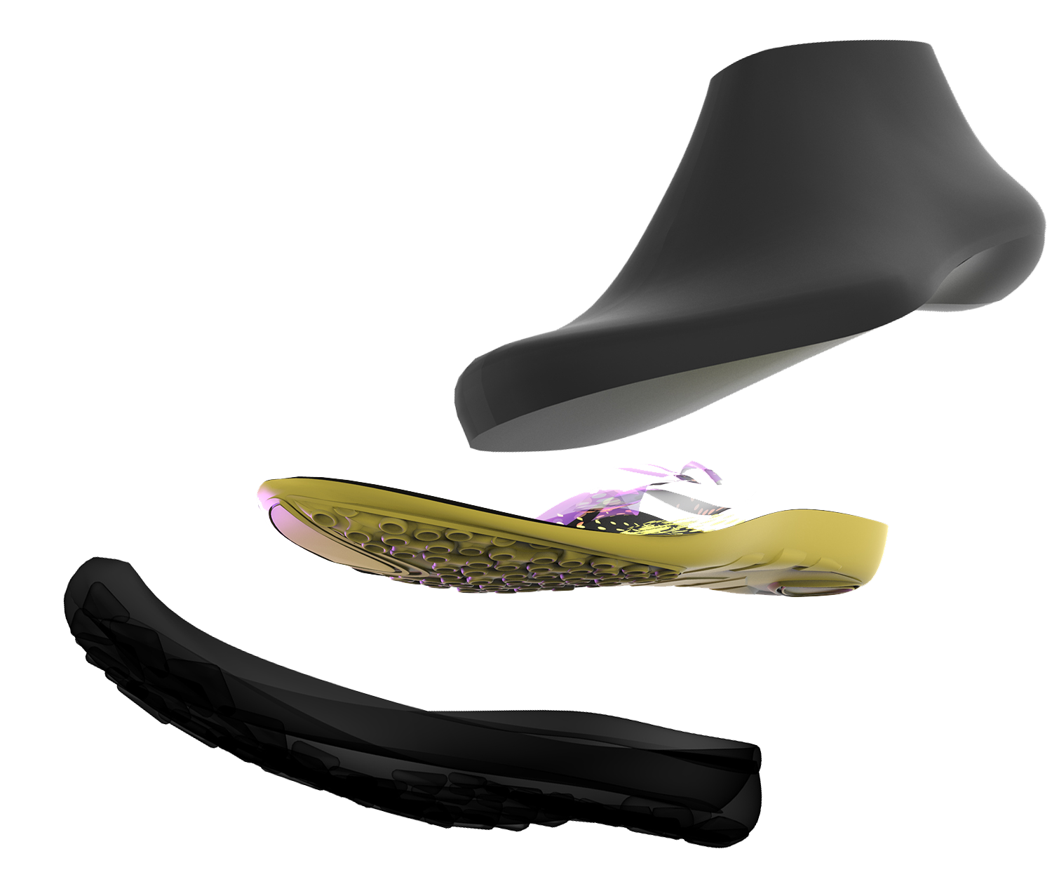 Insite® Contoura insoles use the latest in polymer science and ergonomic shape to elevate the comfort of every shoe.