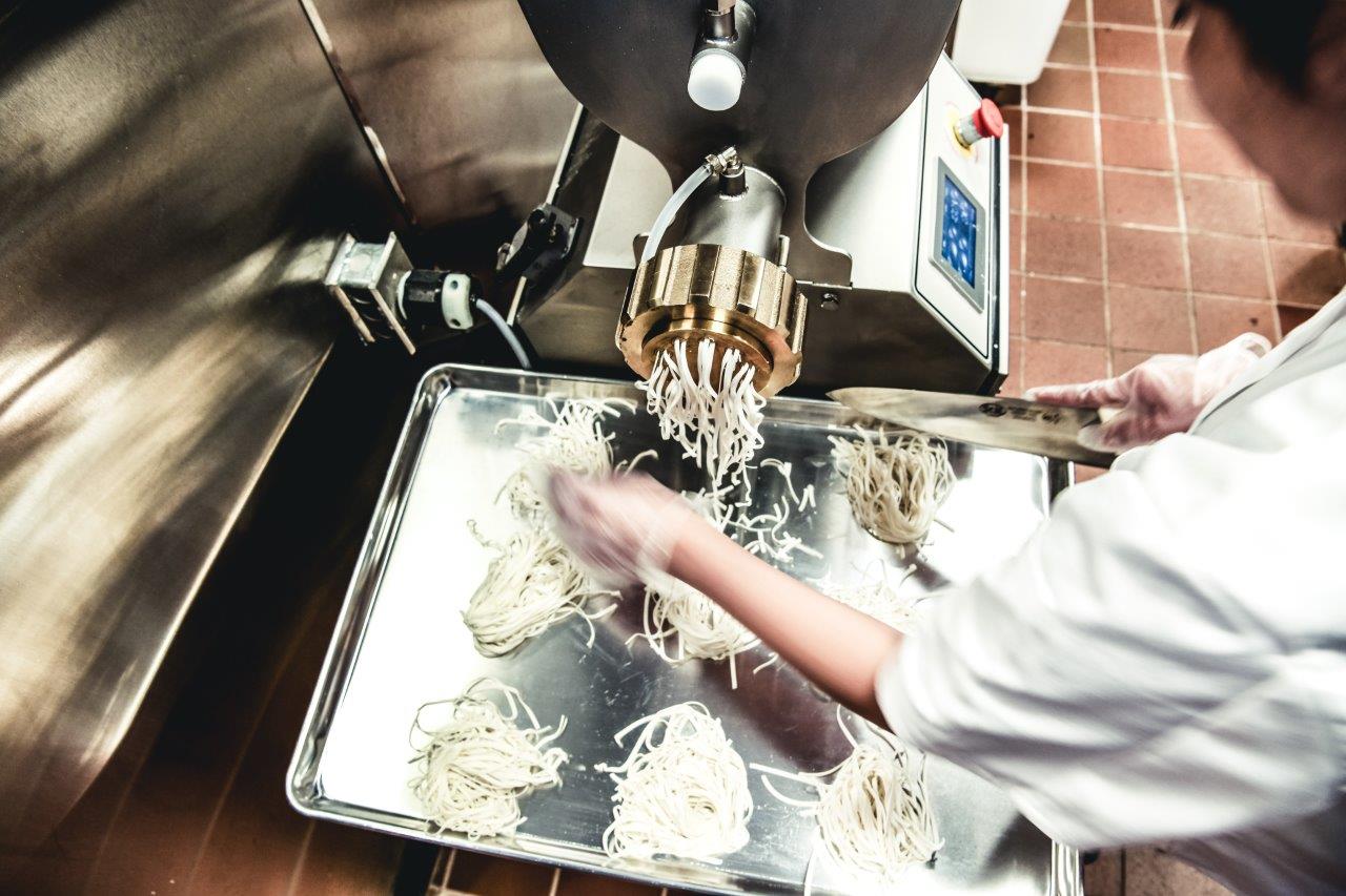 Pho noodles are made fresh daily at VIETVANA