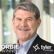 Large Corporate ORBIE Winner, Matt Bieri of Tyler Technologies