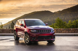 Red 2020 Jeep Grand Cherokee
