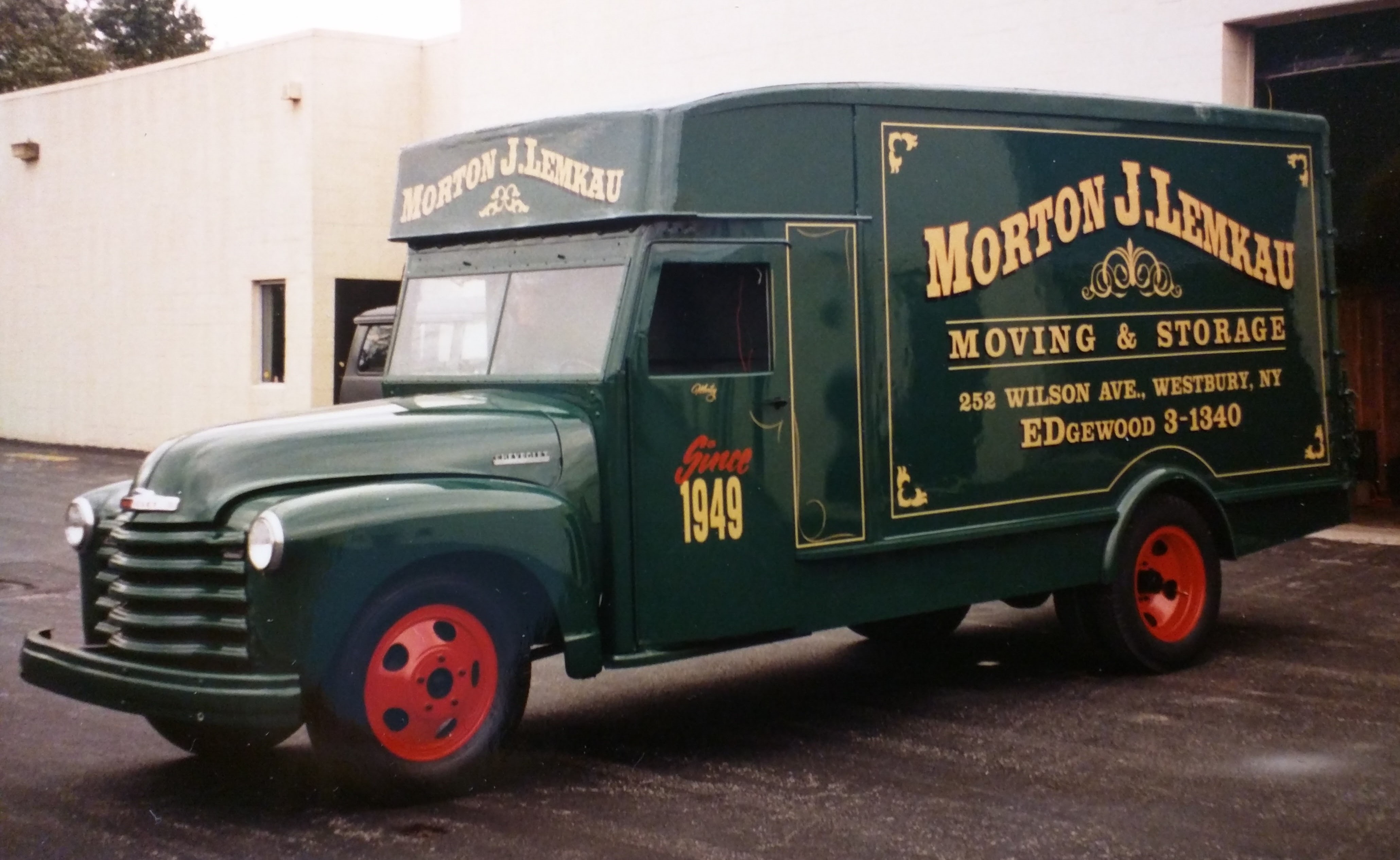 Morton J. Lemkau Moving and Storage - Antique Moving Truck