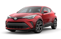 2020 Toyota C-HR in red