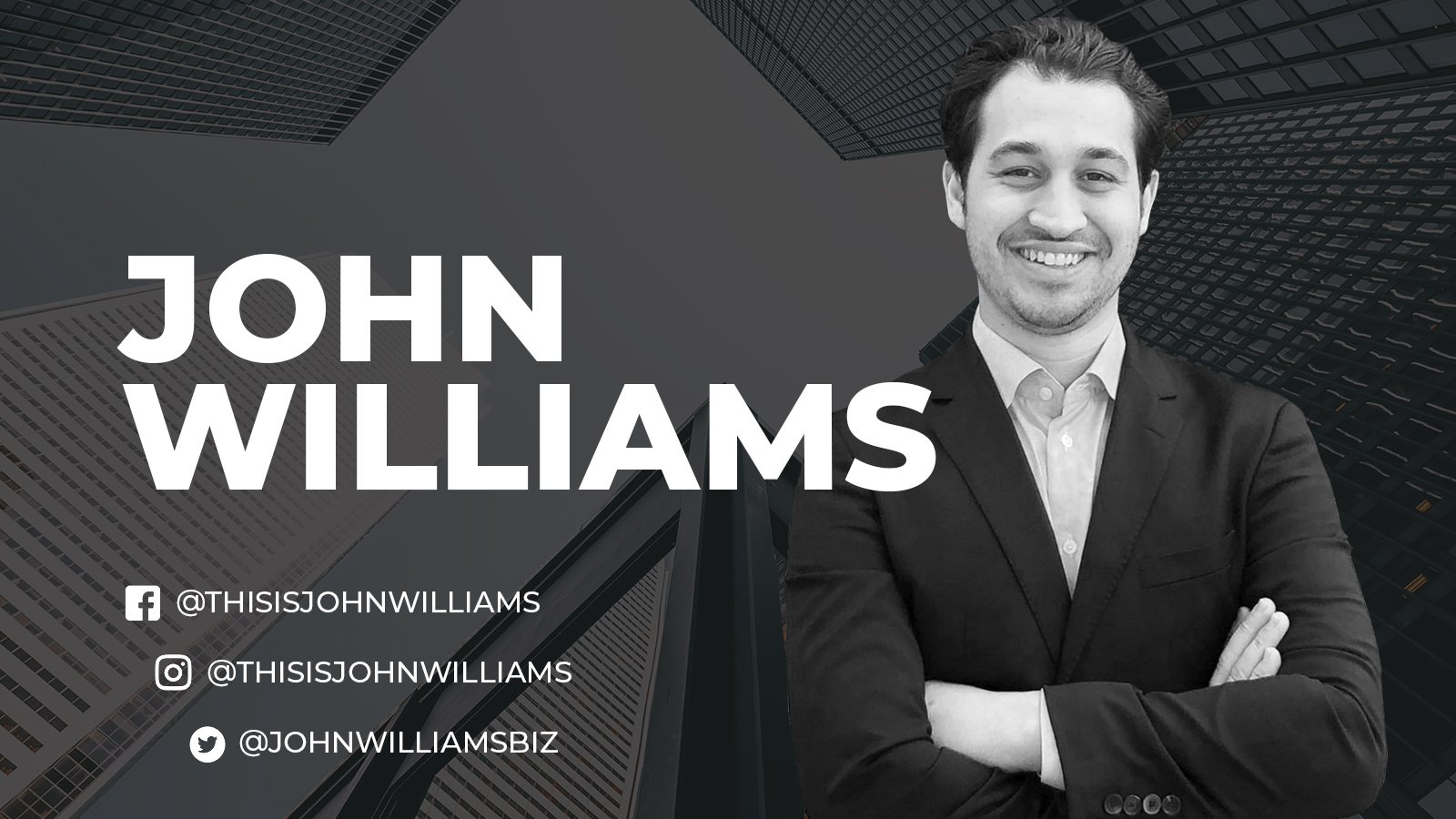 Follow John Williams on Social Media