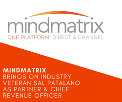 MINDMATRIX BRINGS ON INDUSTRY VETERAN SAL PATALANO AS PARTNER AND CHIEF REVENUE OFFICER