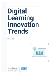 Every Learner OLC Digital Learning Innovation Trends cover