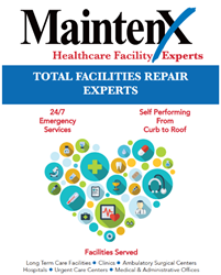 MaintenX Online is a one-stop shop for helping healthcare facilities with their curb-to-roof preventative and reactive maintenance services.