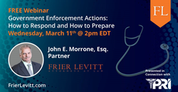 PRI Webinar | Government Enforcement Actions: How to Respond and How to Prepare