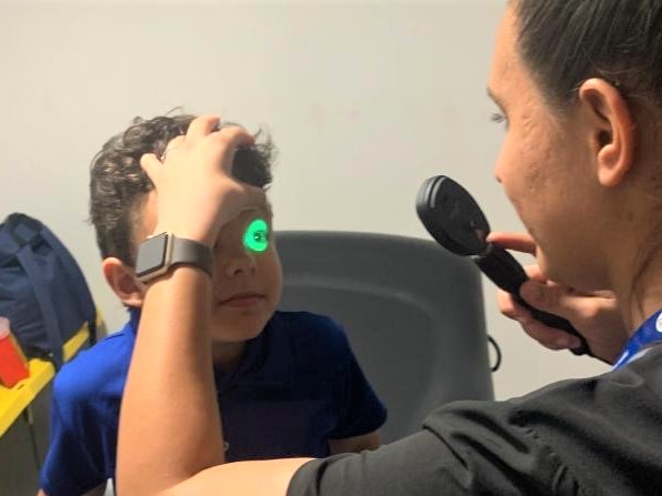 Approximately 125 patients, including children, are seen each week at the Clinica Comunitaria Mameyes.