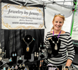 The unique art exhibited at the 43rd Annual Leesburg Art Fest includes fine, handcrafted jewelry.