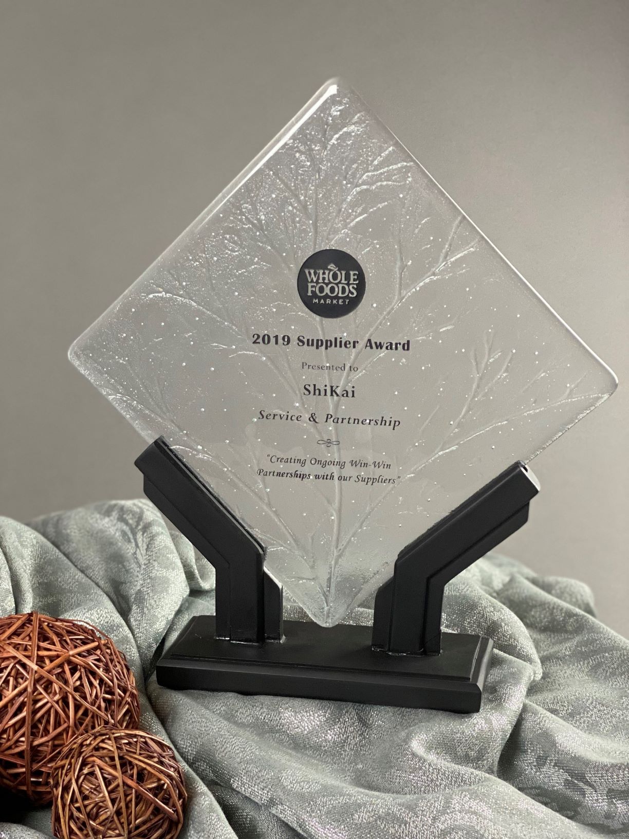Whole Foods Market named ShiKai a 2019 Supplier of the Year