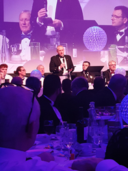 Dave Pearson receives Institute of Refrigeration's J & E Hall Gold Medal