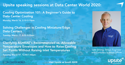 Upsite Speaking Sessions at Data Center World 2020