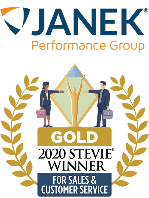 Janek Performance Group Wins Gold in 2020 Stevie Awards for Sales & Customer Service
