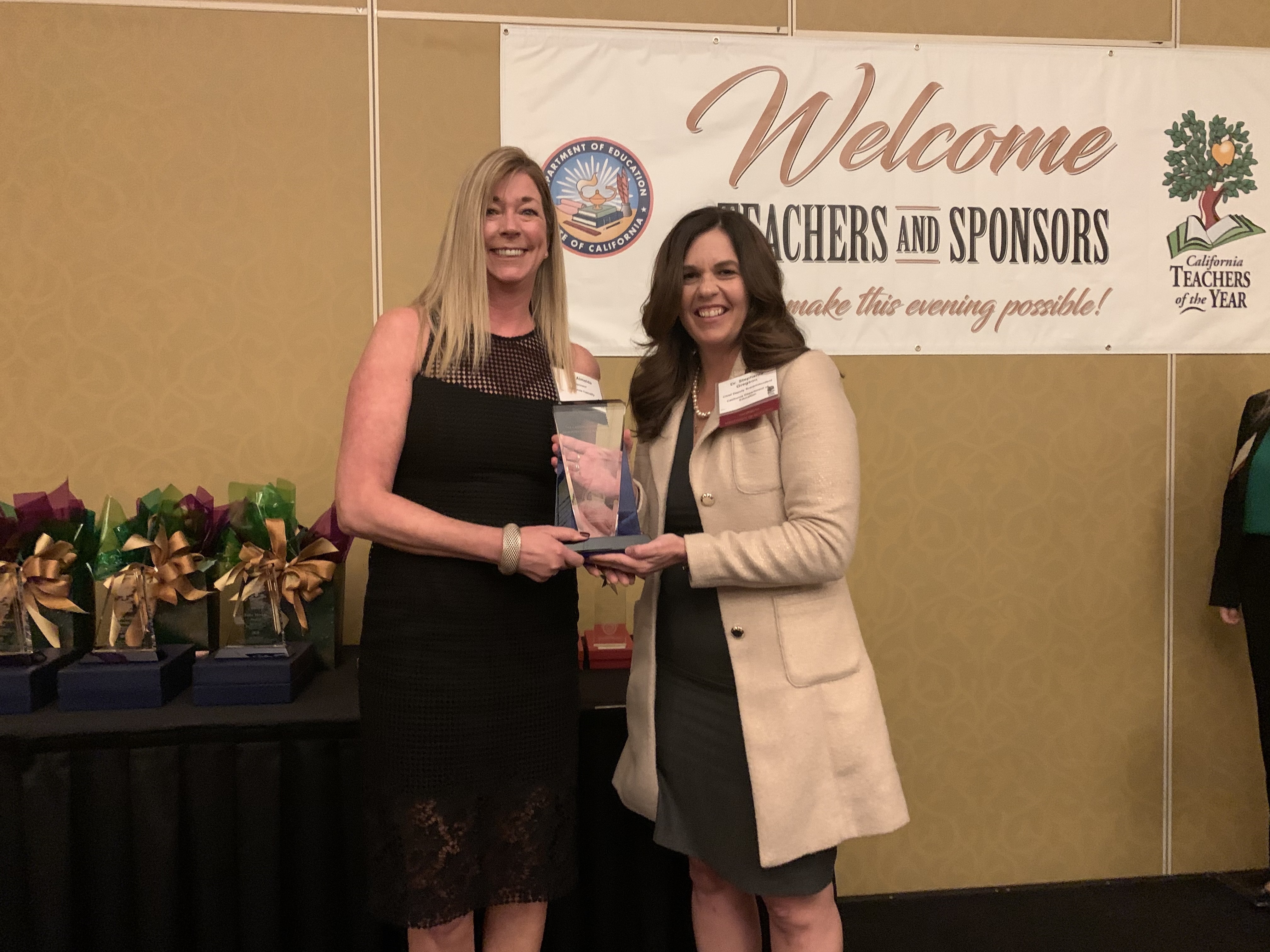 California Casualty Receives Appreciation Award at Teachers of the Year Gala