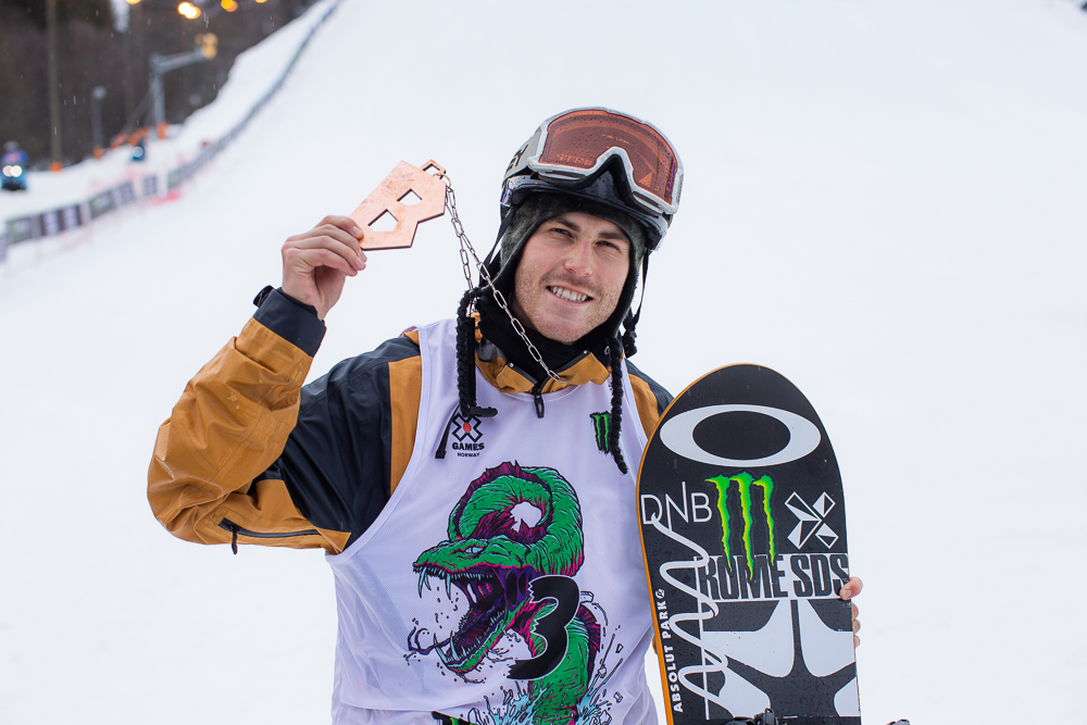 Monster Energy's Norwegian Super Star Ståle Sandbech Takes Bronze in Men's Snowboard Slopestyle at X Games Norway 2020