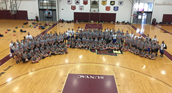This co-ed overnight basketball camp in Potsdam, NY allows campers to experience what it is like to be a collegiate student athlete.