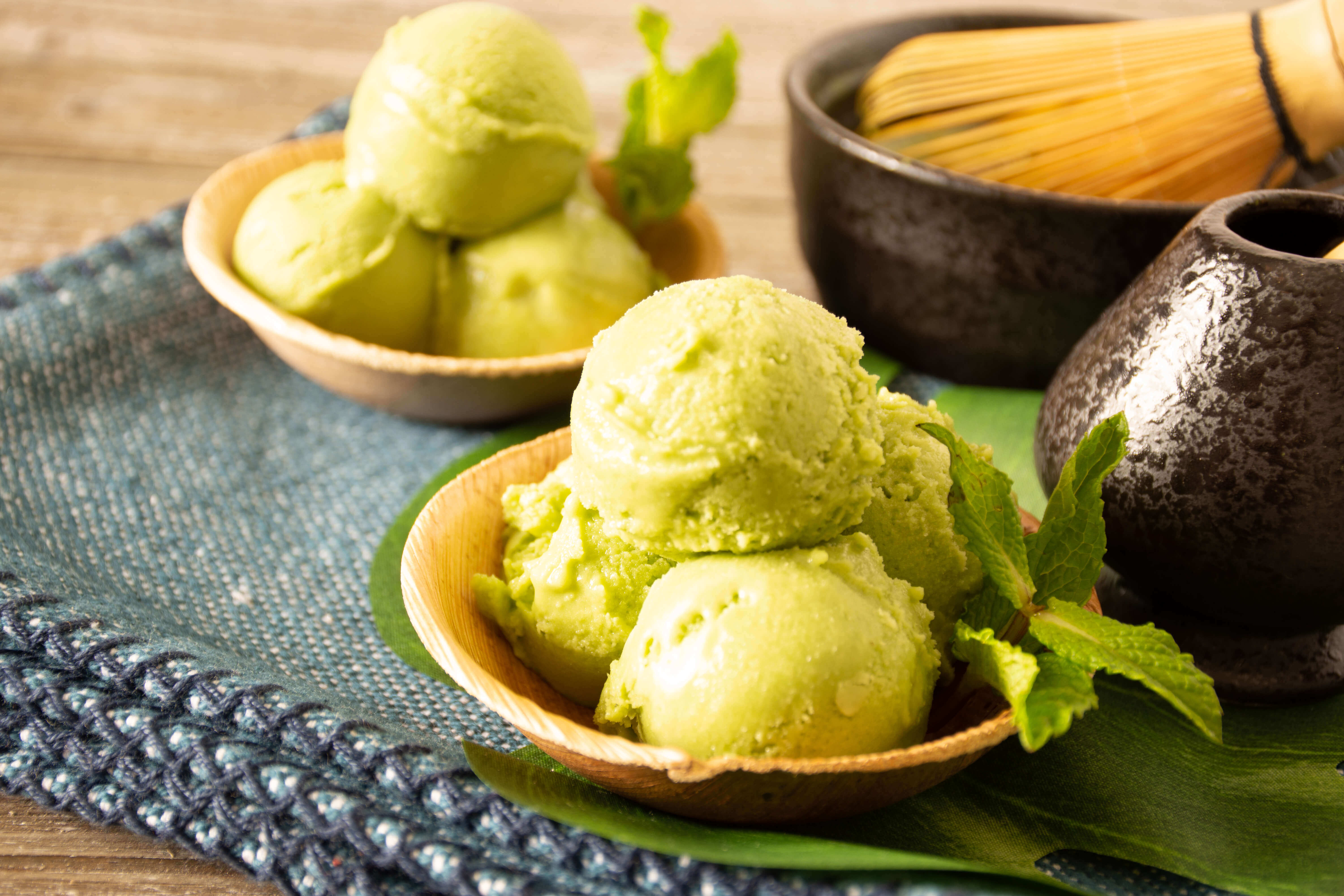 Fuchs North America introduces Next Level Vegan Collection of seasonings, flavors and bases. Pictured is a delicious new recipe featuring Fuchs’ Matcha Vegan Ice Cream Base from the new collection.