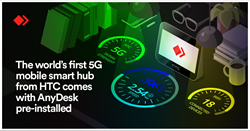 5G, AnyDesk HTC, Remote Desktop Software, 5G Hub, Remote Working