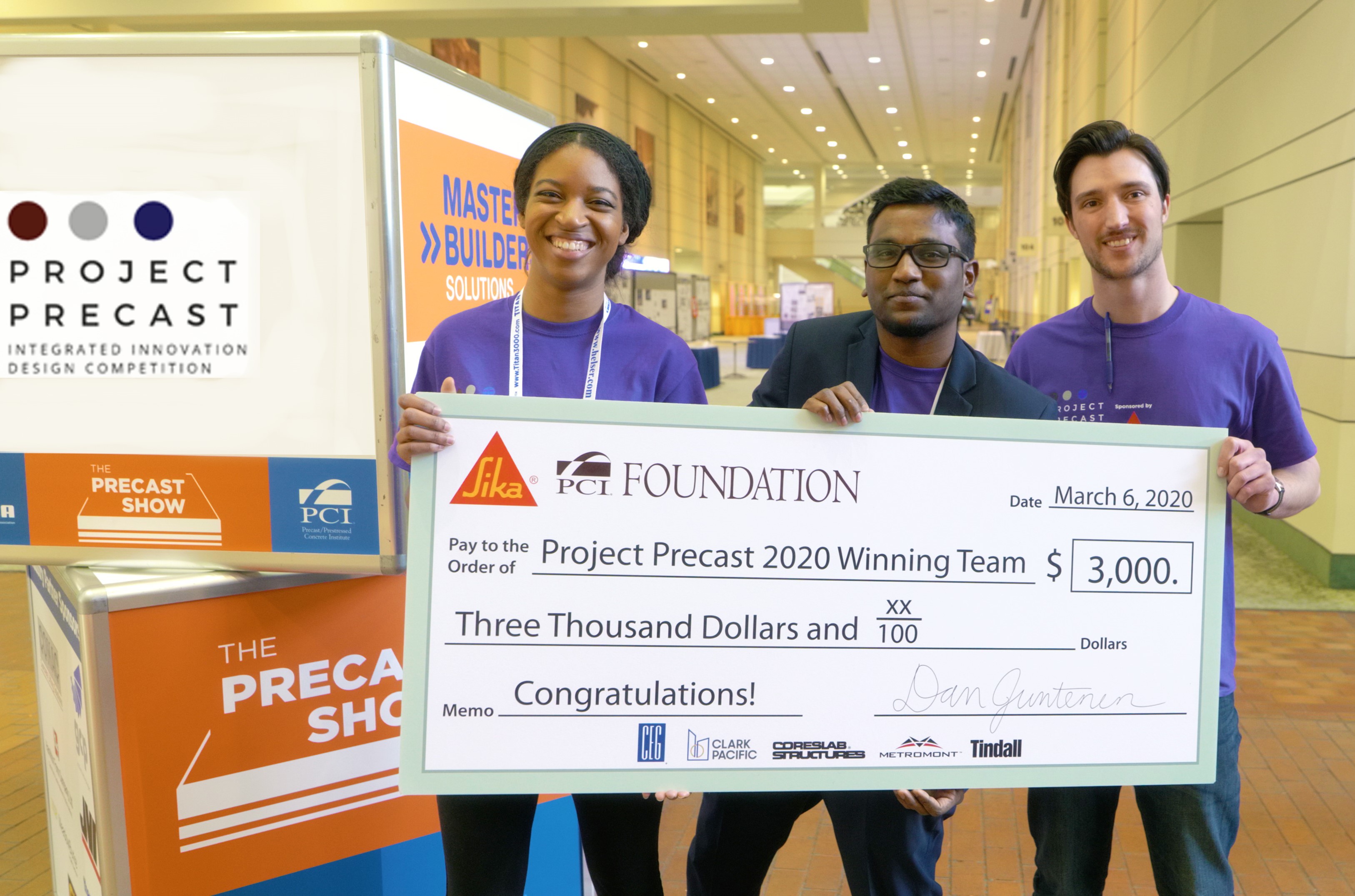 University Winners of Project Precast 2020
