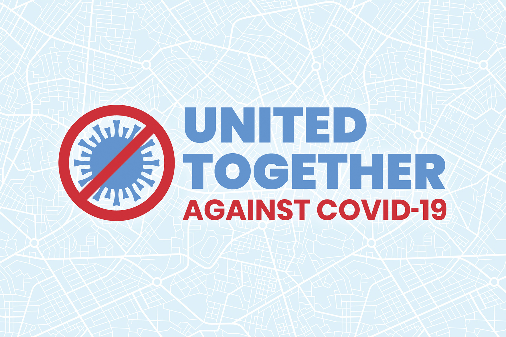 “United Together Against COVID-19”