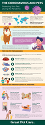 COVID-19 and Pets Infographic