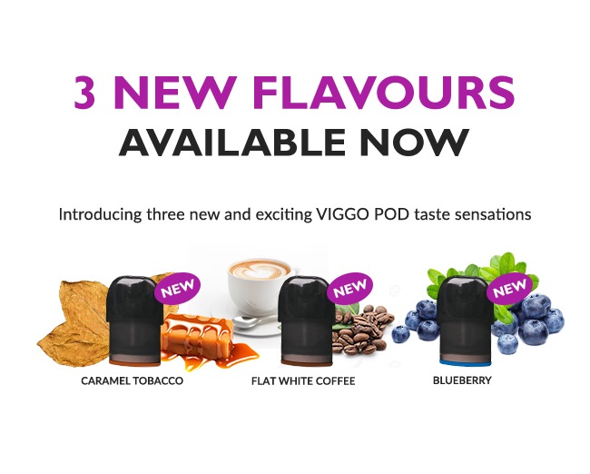 THREE NEW FLAVOURS