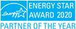 ENERGY STAR 2020 Partner of the Year Award Logo