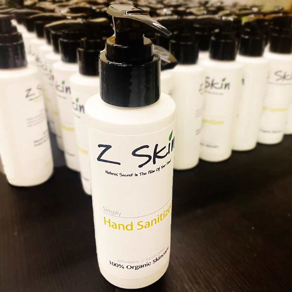 Z Skin Cosmetics hand sanitizer