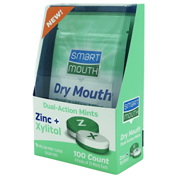 SmartMouth Dry Mouth Mints with Zinc