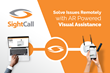 Solve issues remotely with SightCall Visual Support for Salesforce