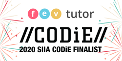 FEV Tutor SIIA Education Technology 2020 CODiE Award Finalist