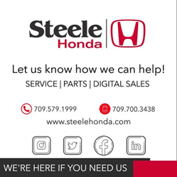 Image of contact information for Steele Honda dealership