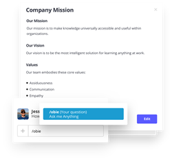 Obie Access - Knowledge Base Software for Remote Companies, Startups and Small Teams
