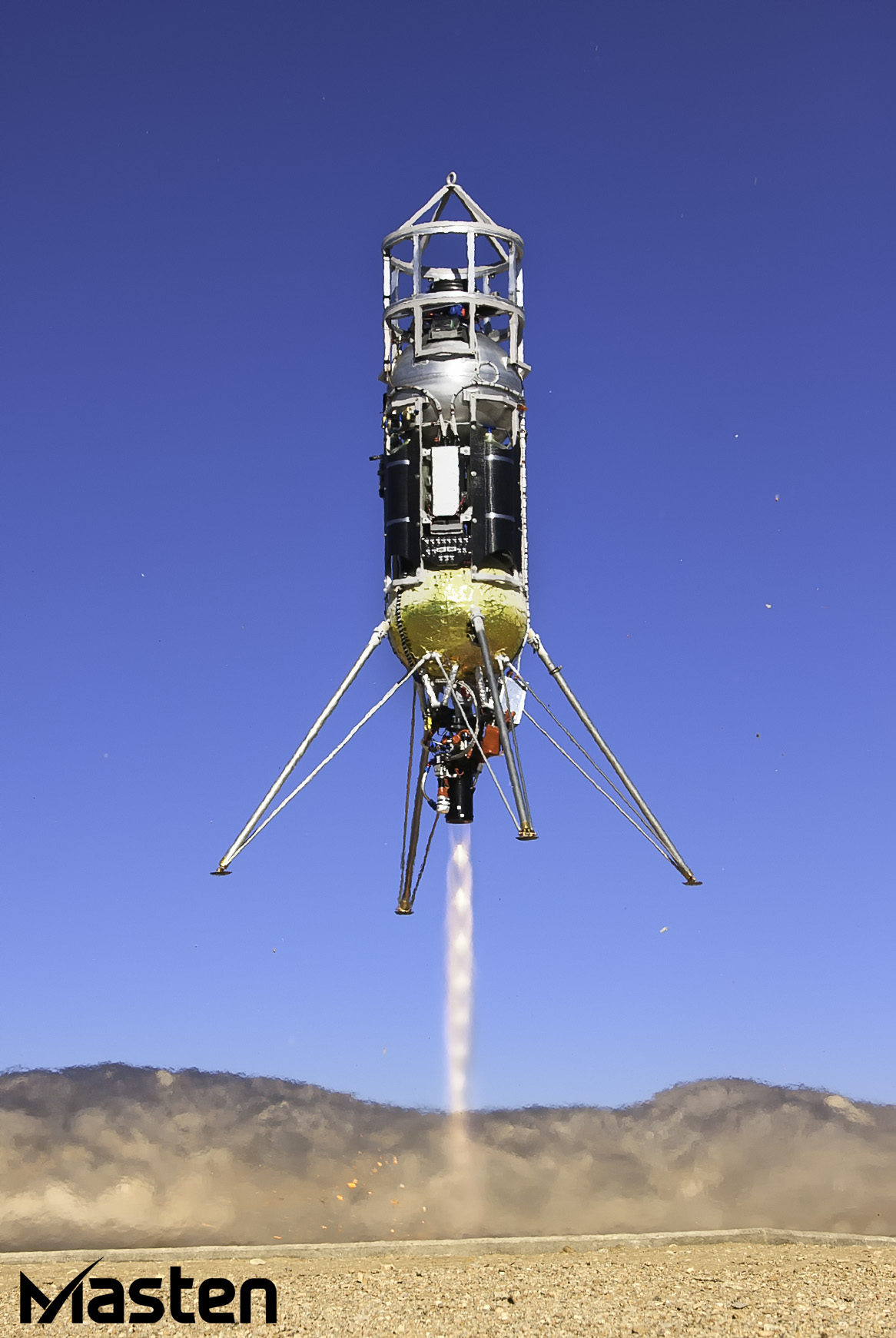 Xodiac is the newest addition to the Masten fleet of Vertical Takeoff Vertical Landing (VTVL) rockets and is the 5th version of this platform. With over a decade of experience in precision rocket land