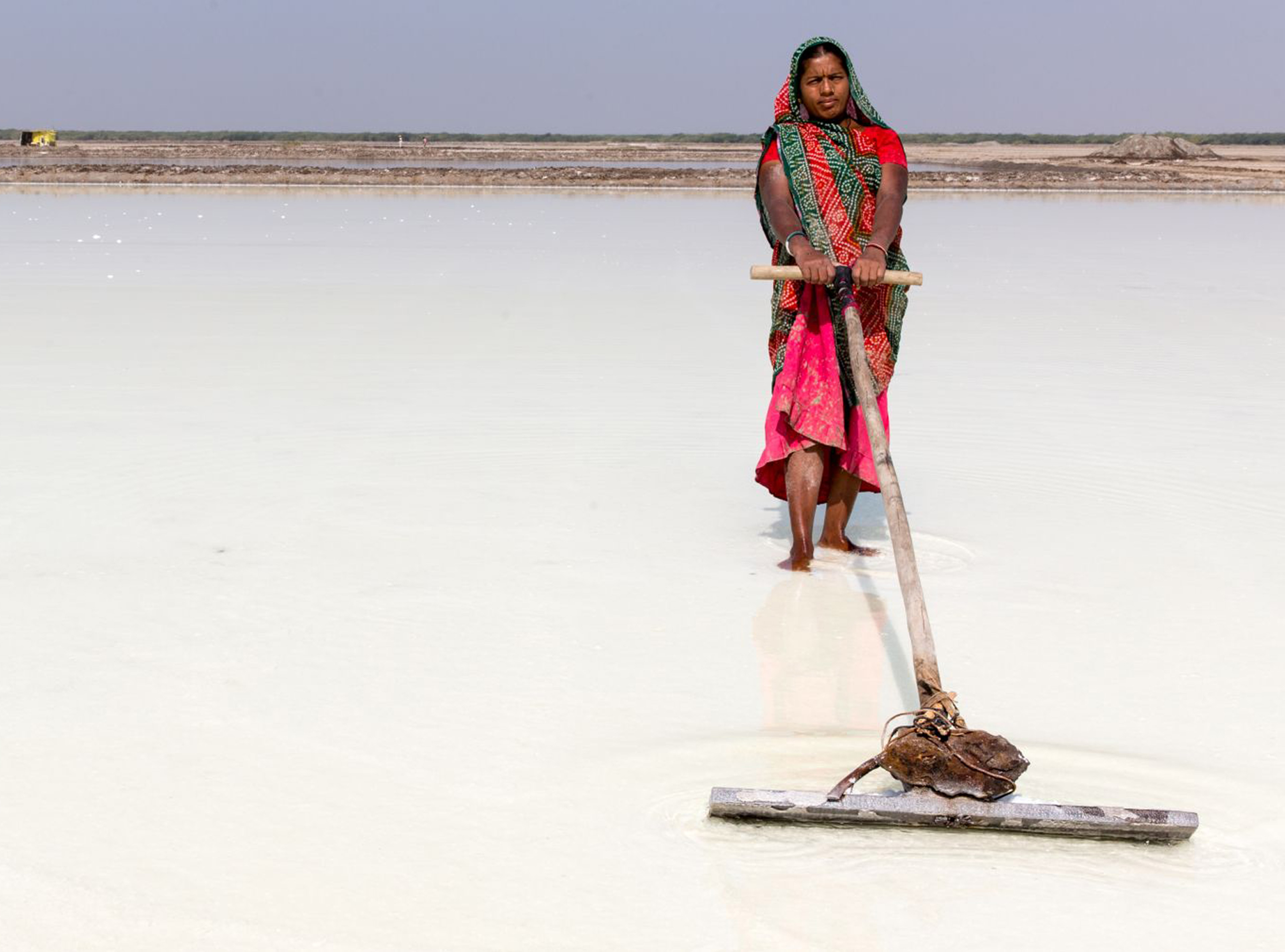 Salt Worker in India