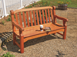 The English Garden Bench templates and plan maintain the graceful lines and old-world charm of the piece's forebears.
