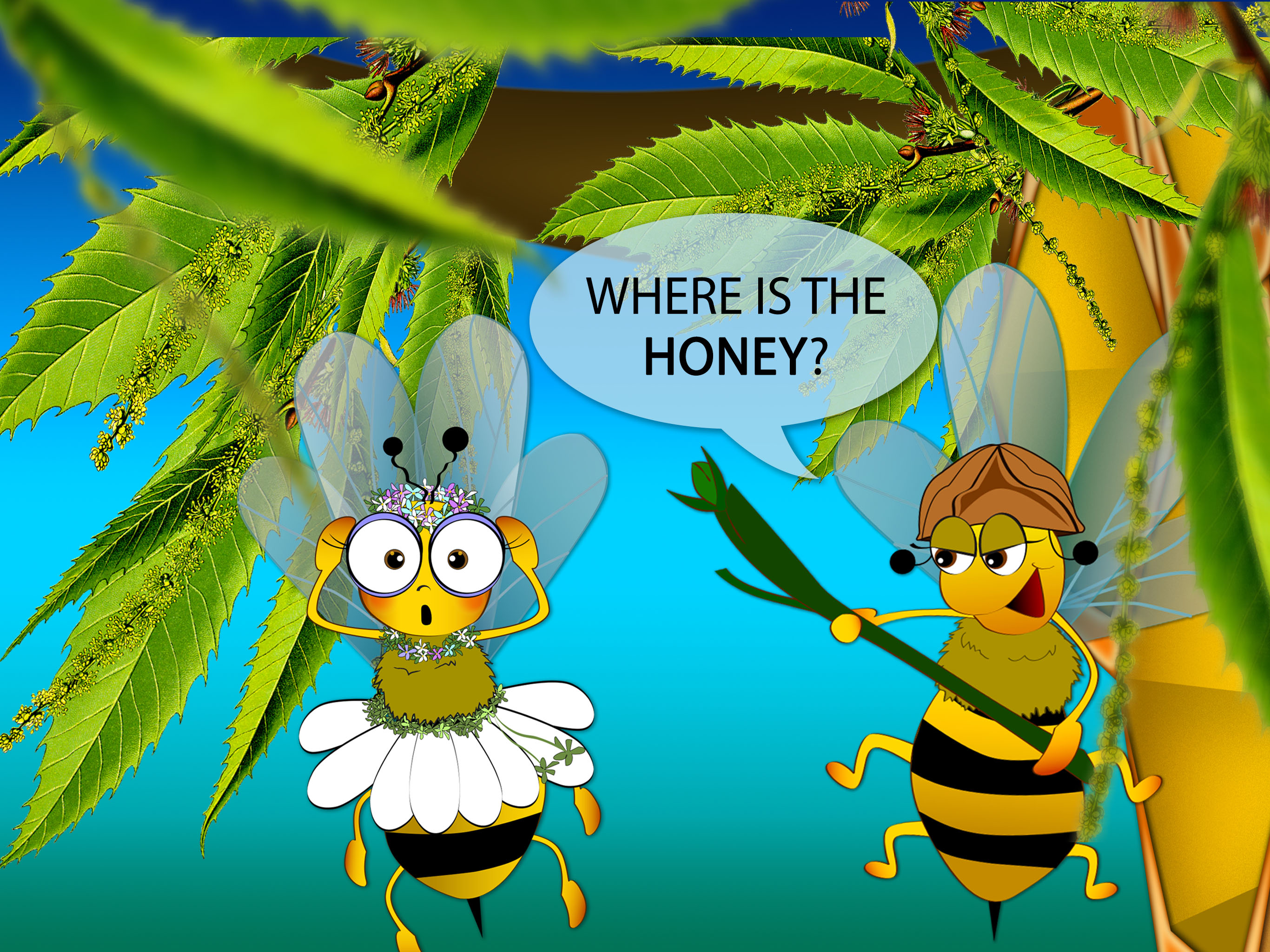 Honey Tina and Bees - Where is the honey