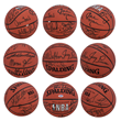 The authenticated signatures include Basketball Hall of Famers, NBA Champions, and All-Stars.