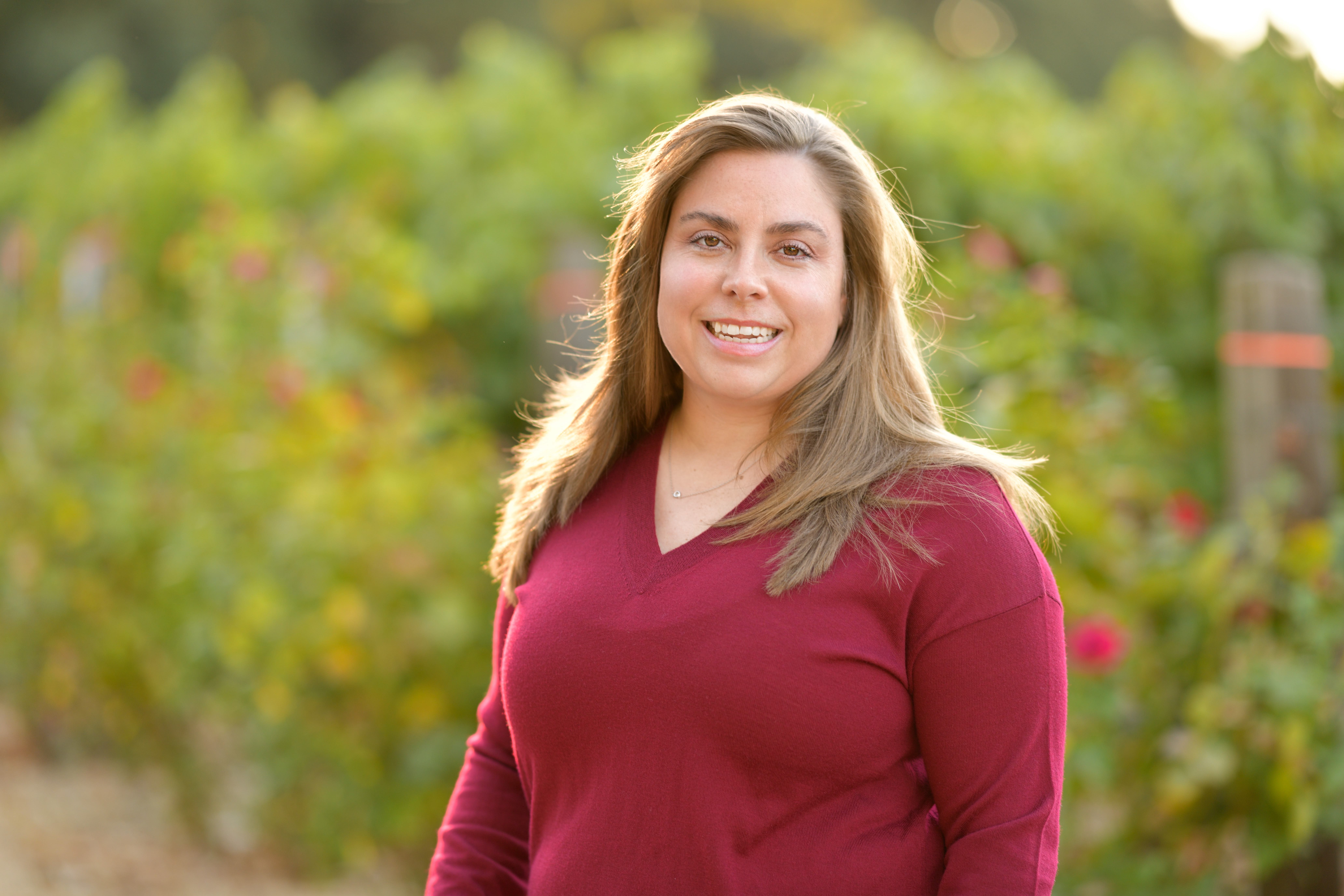 Angelina Mondavi is a member of the fourth generation of the winemaking family, and consulting winemaker for Flat Top Hills.