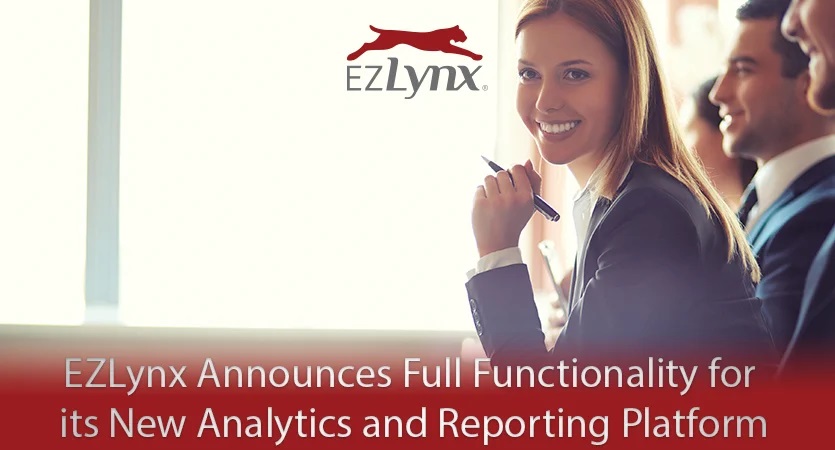 EZLynx Announces Full Functionality for its New Analytics and Reporting Platform