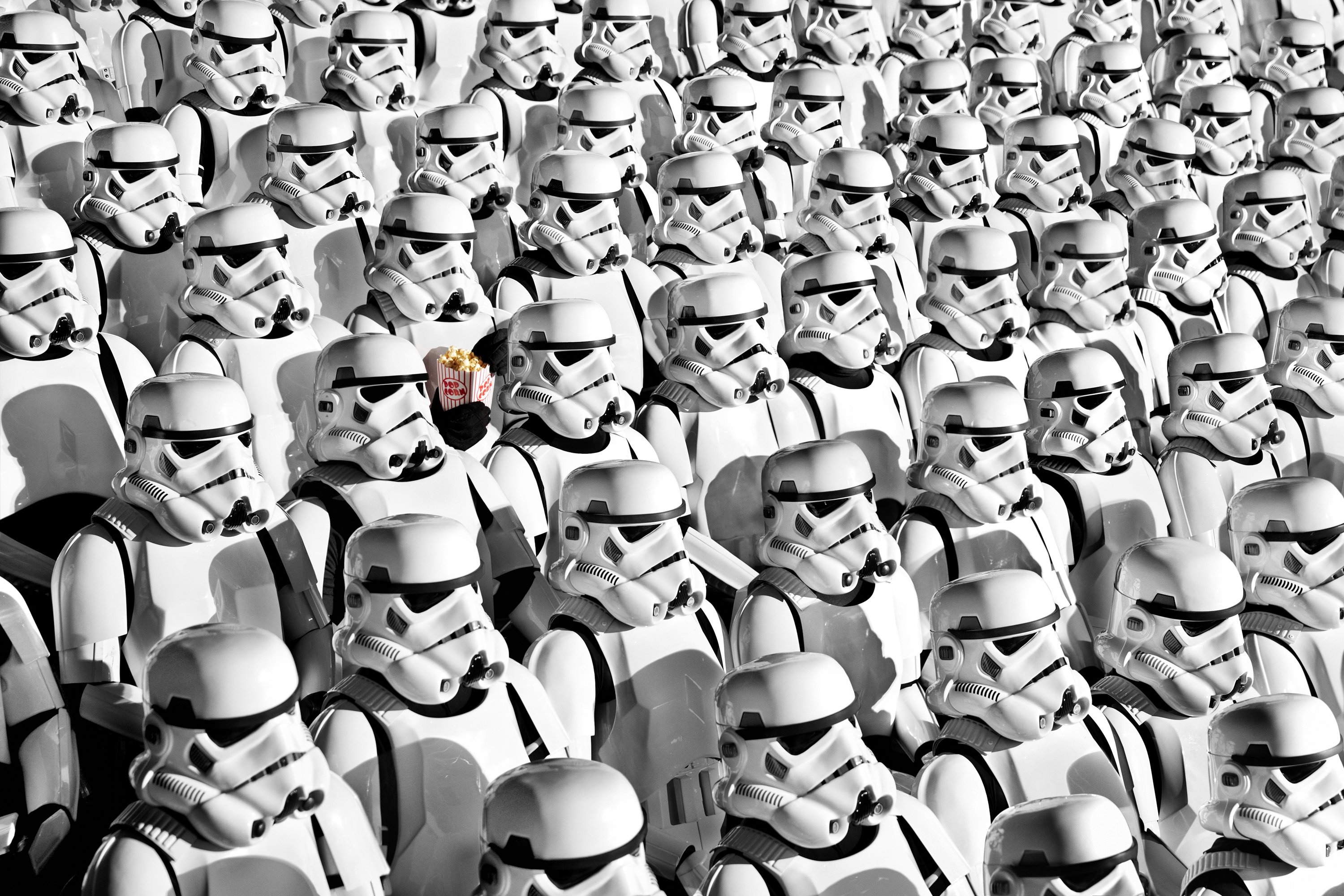 "Stormtroopers at the CInema" by Art Streiber