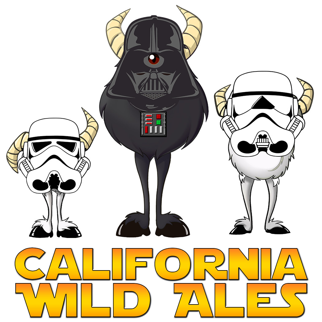 California Wild Ales Dark Side Design